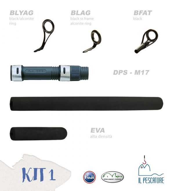 Kit di montaggio 1 Il pescatore prato
